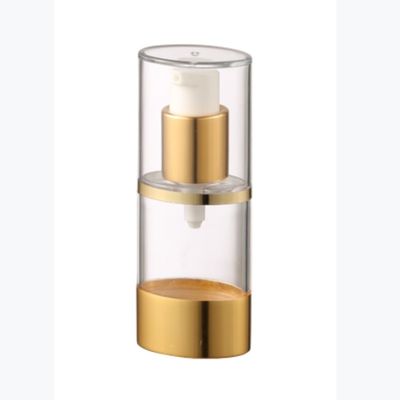 Bom preço. 98 mm de altura forma oval 20 ml garrafas sem ar para outras aplicações cosméticas on-line