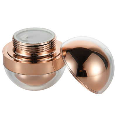 Bom preço. 50g 20g de luxo, frasco acrílico cosmético personalizável para creme de dia e creme de noite on-line