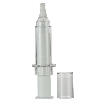 Bom preço. 5 ml PETG Flasca de Seringa para recipiente cosmético vazio sem ar/ frasco sem ar de creme para olhos on-line