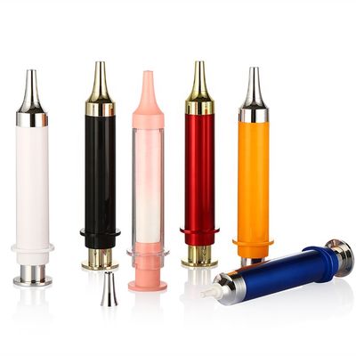 Bom preço. 10ml PP Airless Cosmetic Syringe Bottle for Serum Lotion Cream on-line