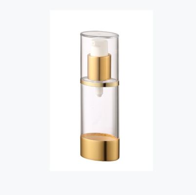 Bom preço. Forma oval 30ml PP plástico vazio recipiente cosmético sem ar para creme 115mm altura on-line