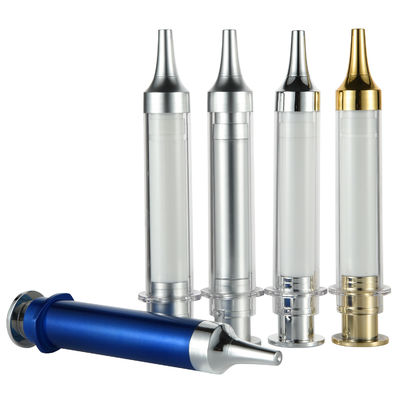 Bom preço. Frasco Airless de Seringa Vazio Personalizado 5ml 10ml 15ml Embalagem de Seringa Cosmética on-line