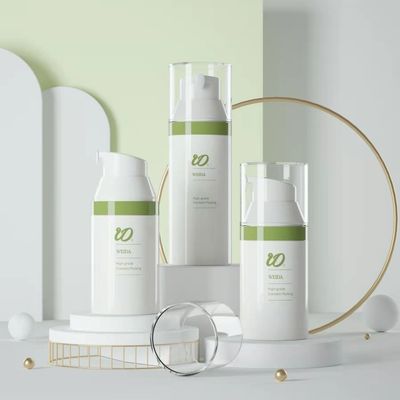 Impressão de tela de garrafas sem ar de todo o plástico de 30 ml / 50 ml