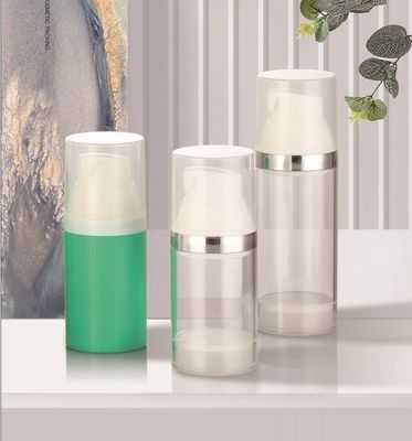 Bom preço PETG Botão de bomba sem ar 30 ml 50 ml para embalagens cosméticas on-line