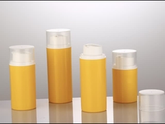 Cores personalizadas Luxo 50ml 80ml 100ml 120ml PP garrafa de bomba sem ar para profissional